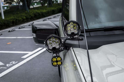 Ford Bronco Mounting bracket for lights on A-pillar